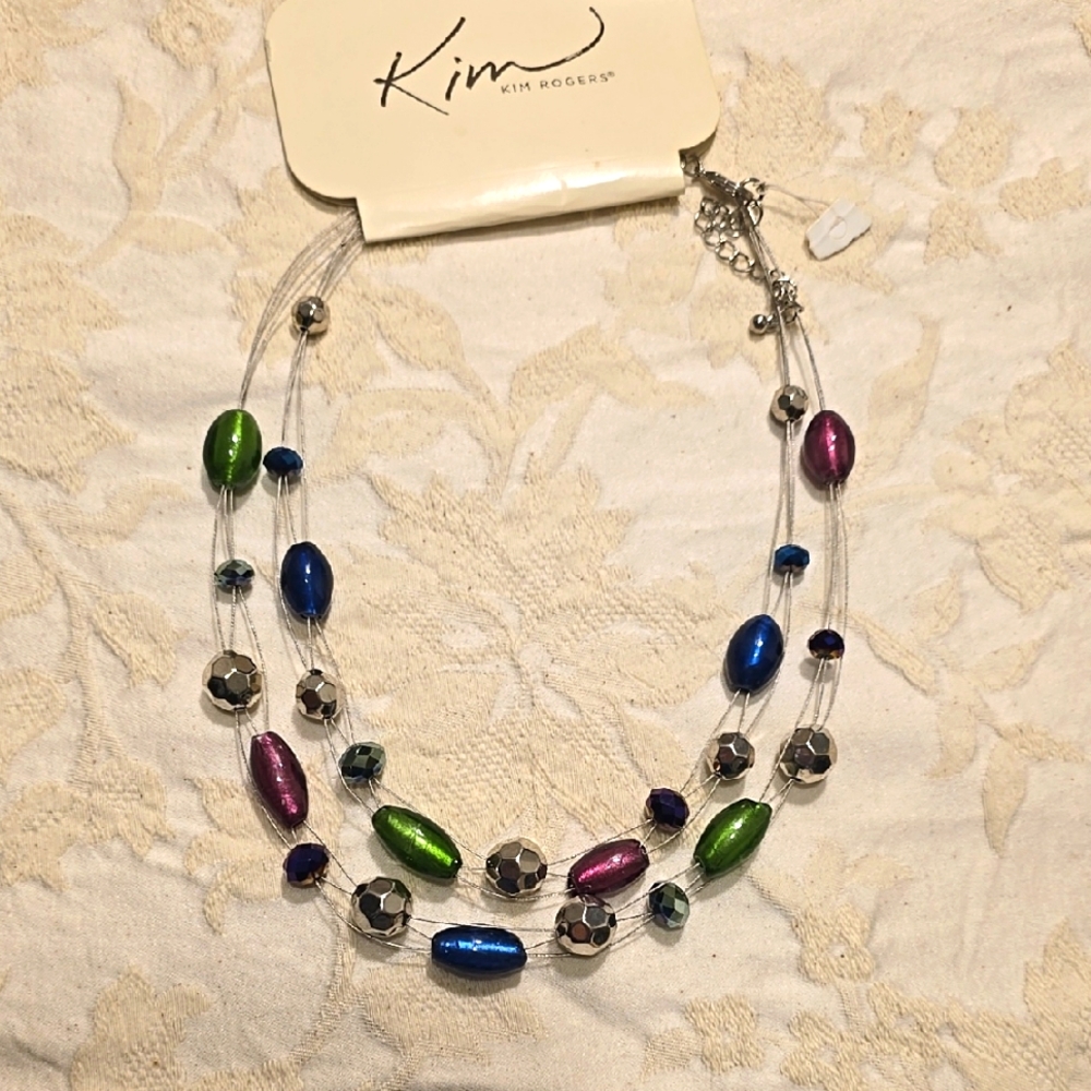 Kim Rogers Multicolor Beaded Necklace